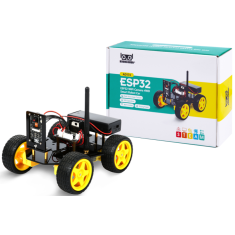 Kit Carro Rob&ocirc; ESP32-CAM 4WD com Controle por App WiFi
