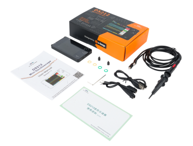 MINIWRE DS212 Mini DSO Oscilosc&oacute;pio Digital de Armazenamento 2 Canais - Imagem 1