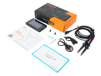 Oscilosc&oacute;pio Digital de Armazenamento MINIWRE DS213 Mini DSO 4 canais - Imagem 1