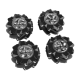 Roda McNamum Preta 80 mm (A) - Thumb - 1