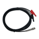 Hantek HT30A Cabo de Medi&ccedil;&atilde;o BNC para Duplo Conector Banana Multiprop&oacute;sito, aprox. 2,9 m, Instrumentos de Medi&ccedil;&atilde;o - Thumb - 1