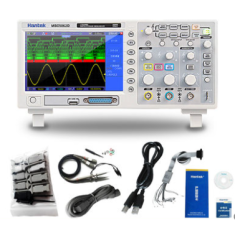 Hantek MSO5202D Oscilosc&oacute;pio Misto 200 MHz 1 GSa/s, Instrumento de Medi&ccedil;&atilde;o, Plug CN