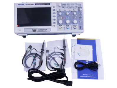Hantek DSO5062BMV Oscilosc&oacute;pio digital de armazenamento 60 MHz, 1 GSa/s, 2 canais, 2M, v&iacute;deo integrado, cart&atilde;o de mem&oacute;ria flash  - Imagem 1
