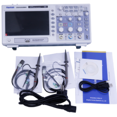 Oscilosc&oacute;pio de Armazenamento Digital Hantek DSO5062BMV 60 MHz 1 GSa/s 2 canais 2M cart&atilde;o de mem&oacute;ria flash 2 GB v&iacute;deo integrado 