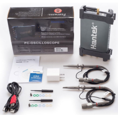 Hantek IDSO1070A Oscilosc&oacute;pio virtual Wi‑Fi 2 canais 70 MHz, plug EUA
