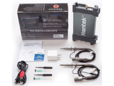 Hantek IDSO1070A Oscilosc&oacute;pio virtual Wi‑Fi 2 canais 70 MHz, plug EUA - Imagem 1