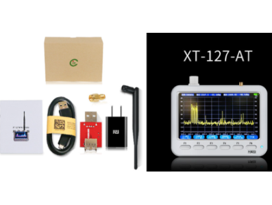 XT-127-AT Analisador de Espectro 10 a 2700 MHz, Medidor com USB para Porta Serial e Comandos AT - Imagem 1