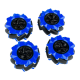 Roda McNamum Azul 80MM-A | Kits de Rob&oacute;tica - Thumb - 1