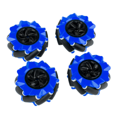 Roda McNamum Azul 80MM-A | Kits de Rob&oacute;tica