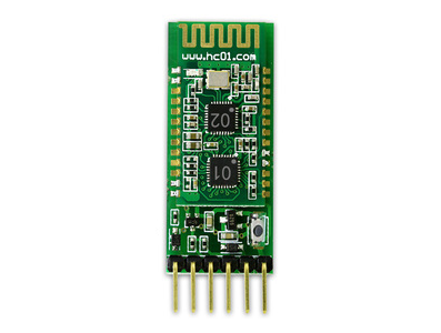 M&oacute;dulo Bluetooth HC-02 6 pinos compat&iacute;vel com HC-05/HC-06 para Arduino - Imagem 1
