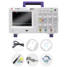 Oscilosc&oacute;pio Digital MCH DS-2300CA 300 MHz, Display Colorido, Amostragem 1 GSa/s, 2 Canais, Plug UE