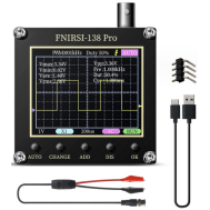 Oscilosc&oacute;pio Digital FNIRSI-138 Pro Vers&atilde;o Standard