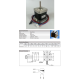 Motor de passo NEMA17 42BYGHW811 48 mm, 2,5 A, cabo 720 mm - Thumb - 4