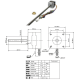 Motor de passo NEMA17 JK42HS34-1334-04LA com fuso trapezoidal para eixo Z - Thumb - 1