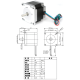 Motor de passo NEMA23 JK57HS41-2804 - Thumb - 1
