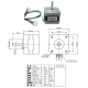 Motor de passo NEMA17 JK42HM34-1334A 2 fases h&iacute;brido 0,9&deg; eixo redondo - Thumb - 1