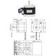 Motor de passo NEMA23 JK57HM56-2804 - Thumb - 1