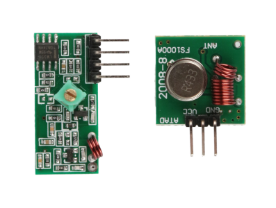 Kit transmissor e receptor RF 433 MHz para Arduino - Imagem 7