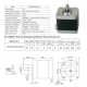 Motor de passo h&iacute;brido SL42STH48-1684A 42 mm alto torque - Thumb - 1