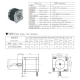 Motor de passo h&iacute;brido SL57STH82-4004A 57 mm - Thumb - 1