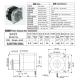 Motor de passo h&iacute;brido SL86STH80-5504A 86 mm - Thumb - 1
