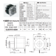 Motor de passo h&iacute;brido SL86STH118-6004A 86 mm - Thumb - 1