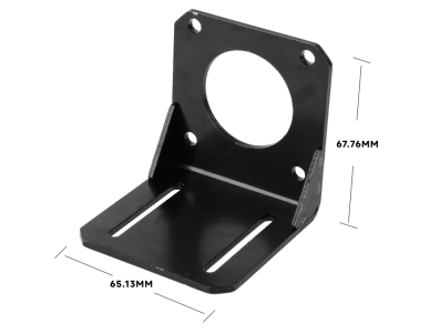 Suporte de fixa&ccedil;&atilde;o para motor de passo NEMA23 57, assento de montagem sem parafusos - Imagem 1