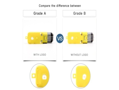 Motor CC com caixa de engrenagens 3-6V Grau A, DIY - Imagem 7