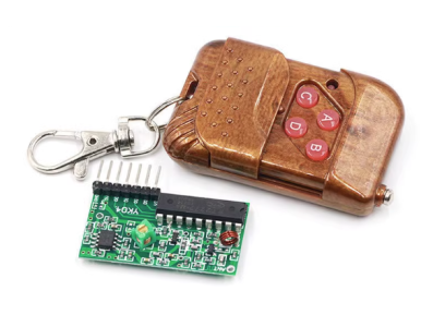 Kit controle remoto inteligente sem fio 315MHz 4 teclas - Imagem 7