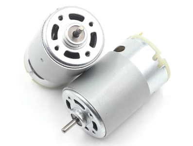 Mini motor DC 550 escovado 24V 13.000 rpm di&acirc;metro 37 mm - Imagem 1