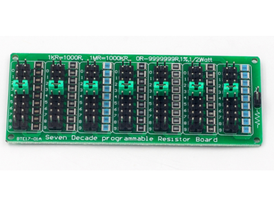 Placa de resist&ecirc;ncia program&aacute;vel 7 d&eacute;cadas 1R - 9999999R m&oacute;dulo SMD verde - Imagem 6