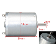 Motor DC sem escovas 370 3&ndash;6V alta velocidade e alto torque com caixa de engrenagens
