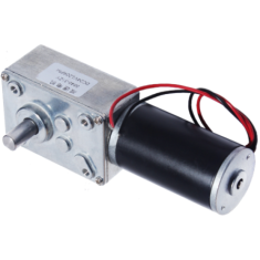 Motor de engrenagem DC 12V 5840-31ZY alto torque 470 RPM eixo 8 mm redutor sem-fim