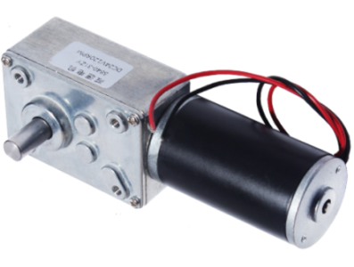 Motor de engrenagem DC 12V 5840-31ZY alto torque 470 RPM eixo 8 mm redutor sem-fim - Imagem 1