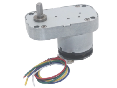 Motor redutor DC escovado 24 V 55 rpm modelo 6438-520 com encoder - Imagem 1