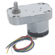 Motor redutor DC escovado 24 V 55 rpm modelo 6438-520 com encoder
