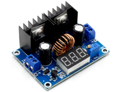 M&oacute;dulo Regulador de Tens&atilde;o DC-DC Buck Ajust&aacute;vel XH-M404 4-40V 8A PWM Digital (XL4016E1) - Imagem 1