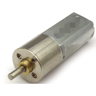 Motor redutor DC 12V 100 RPM 16MM 16GA todo em metal