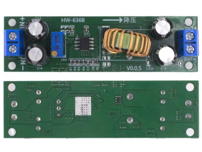 M&oacute;dulo conversor DC-DC buck s&iacute;ncrono ajust&aacute;vel 60V/48V/36V/24V para 19V/12V/9V/5V/3V - Imagem 1