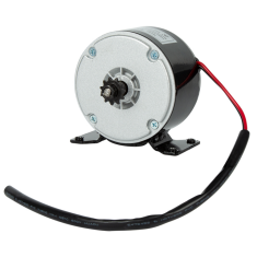 Motor DC escovado MY1016 250W 24V, motor redutor, vers&atilde;o belt wheel kit