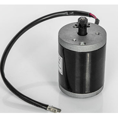 Motor de engrenagem escovado MY6812 24V 150W com polia dentada para correia