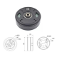Motor brushless DC (BLDC) rotor externo GB6010+AS5048A 12&ndash;24 V CC pancake com furo oco de 12,6 mm, motor com engrenagem - Thumb - 1