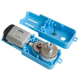 Motor de Engrenagens Met&aacute;licas TT Azul 3 a 6 V DC 110 RPM Redutor de Velocidade 1:90 - Thumb - 1