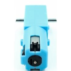 Motor TT de Engrenagens Met&aacute;licas Azul DC 3V-6V 110 RPM Rela&ccedil;&atilde;o 1:90