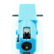 Motor redutor TT azul DC 3&ndash;6 V 110 RPM 1:90 com engrenagens met&aacute;licas - Thumb - 1