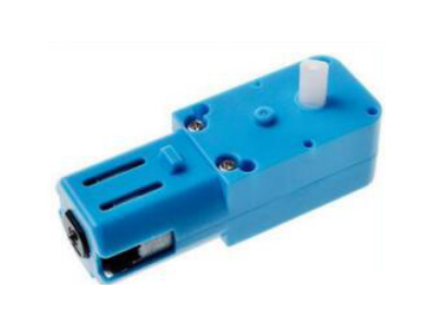 Motor DC TT azul 3&ndash;6V 200 RPM com caixa de engrenagens pl&aacute;stica - Imagem 1