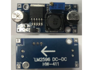 M&oacute;dulo Conversor DC-DC Step-Down LM2596/LM2596S com LED SMD - Imagem 7