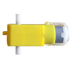 Motor de Engrenagem DC 6-9V Eixo Duplo Smart Car
