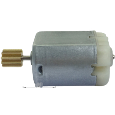 Micro motor el&eacute;trico de engrenagem FC-280SC 9 dentes