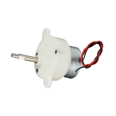 Motor de Engrenagem Micro S&eacute;rie 300 DC 3V a 9V Redutor de Velocidade 3,5 a 10,5 RPM Eixo Curto e Longo